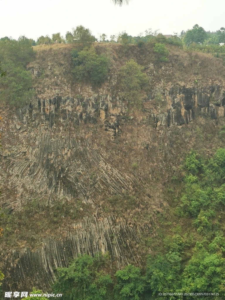 火山口