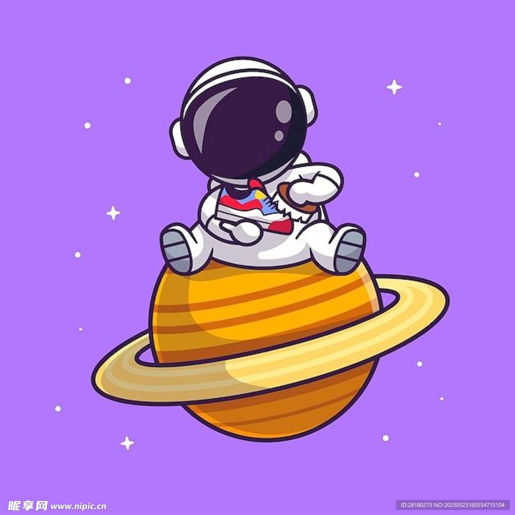 可爱太空人