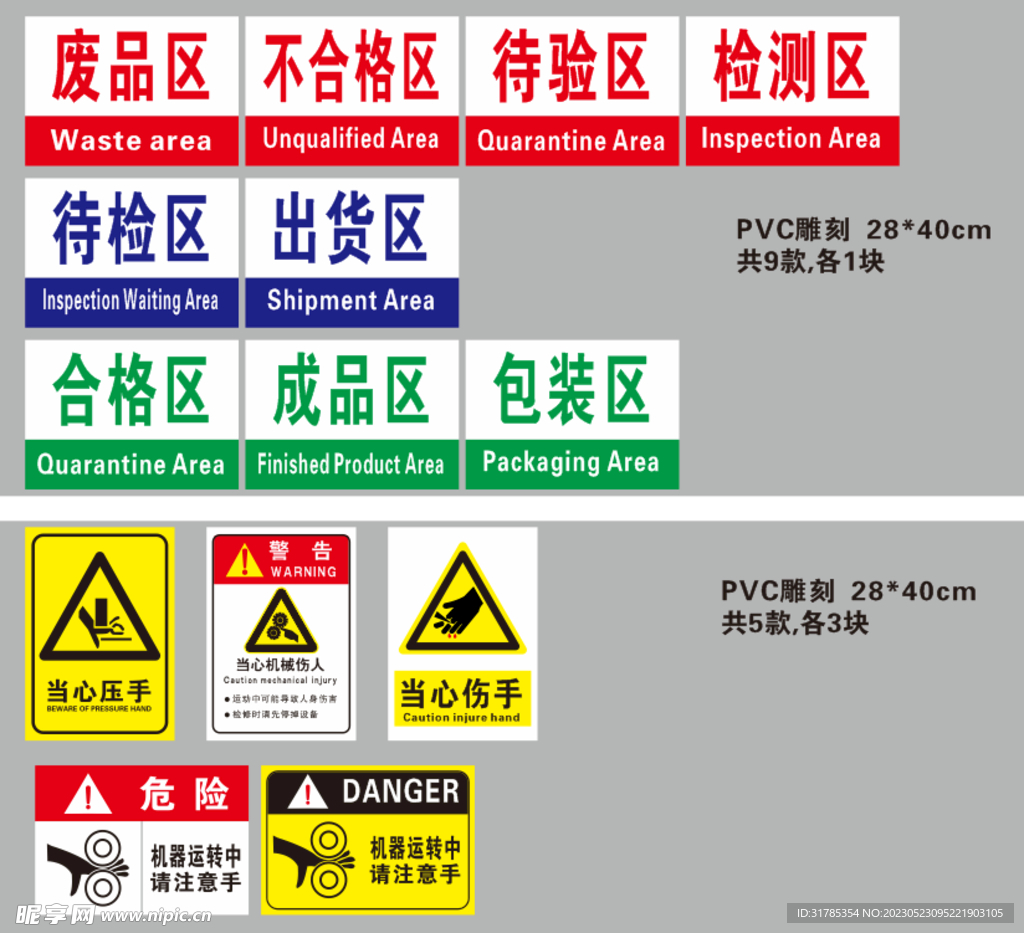 各类标牌