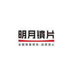 明月镜片 矢量logo