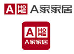 A家家居LOGO