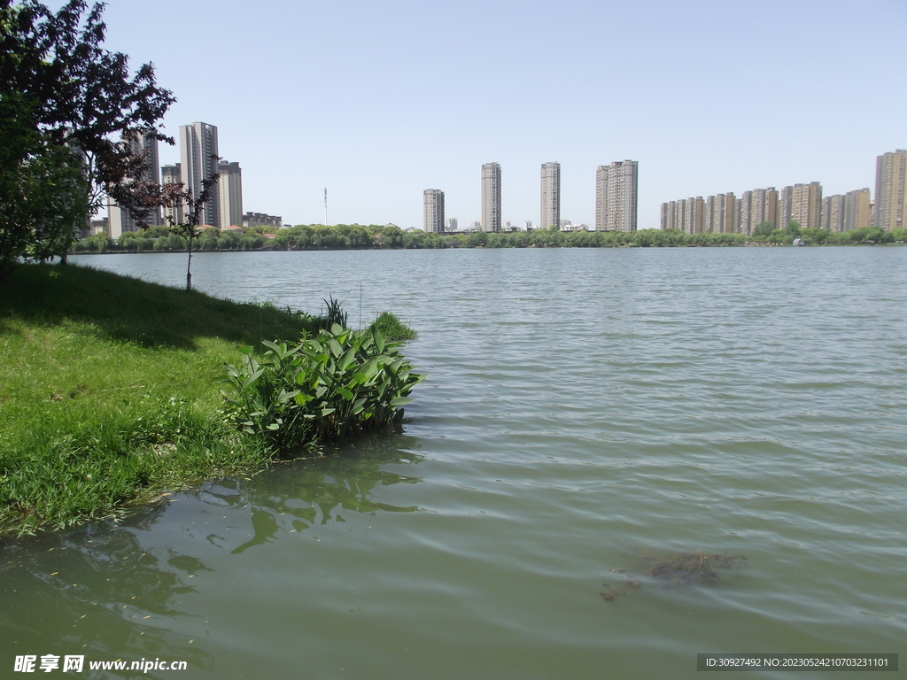 湖景