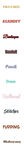 复古字体效果