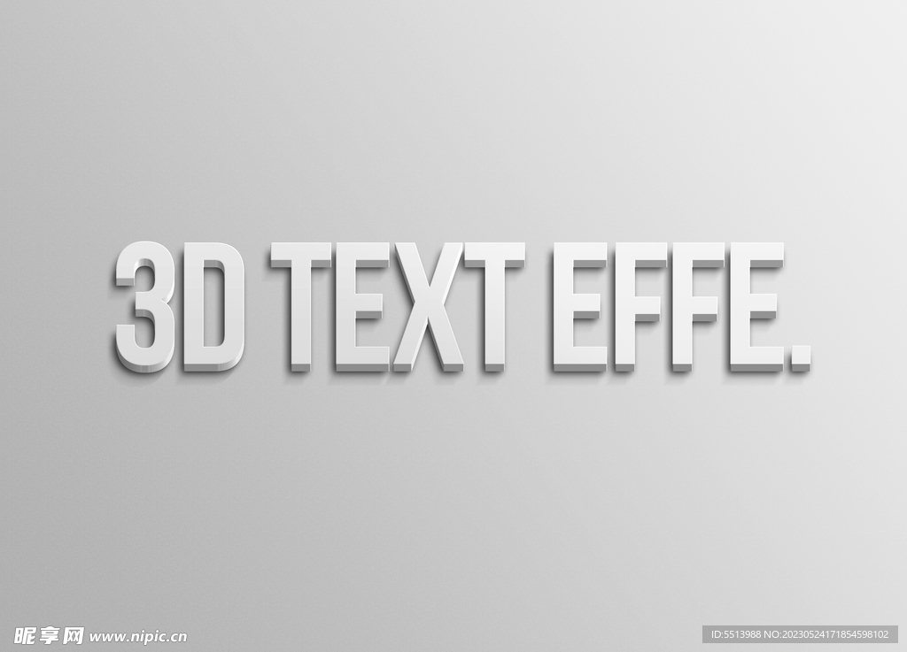 3D特效字体