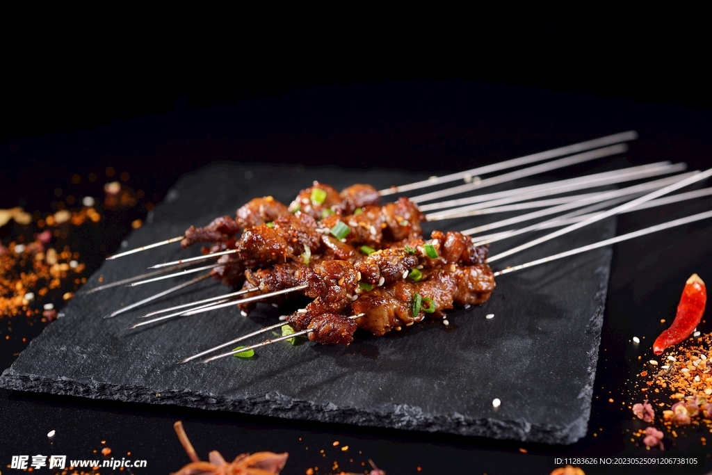 烤羊肉串
