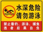 请勿游泳