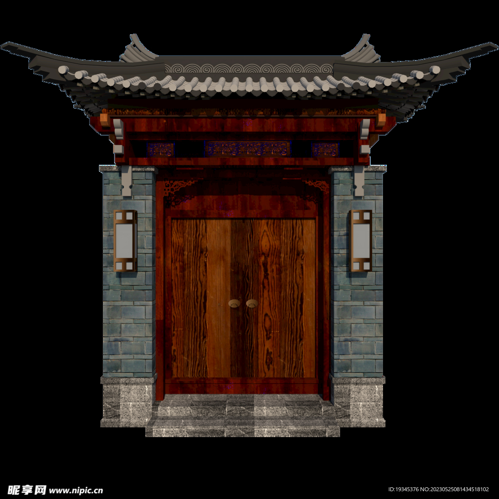 新中式门楼