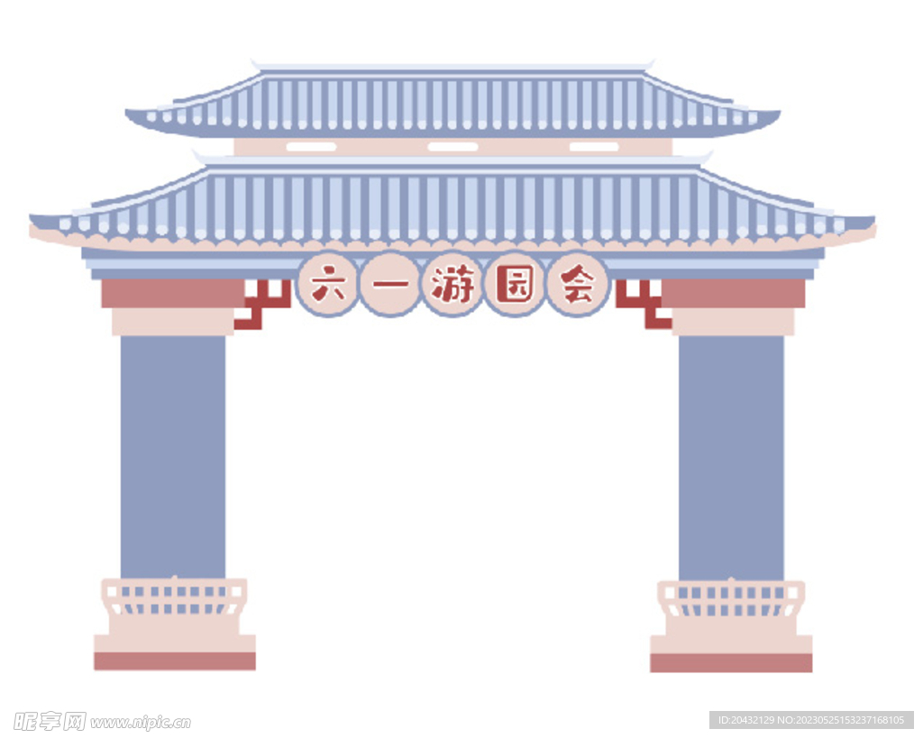 中式门头 