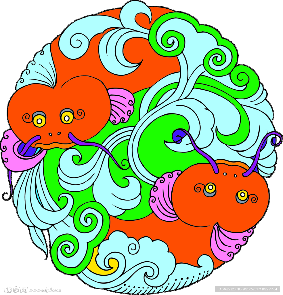 莲年有鱼 