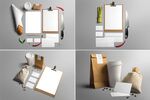厨房用品品牌VI样机展示可修改