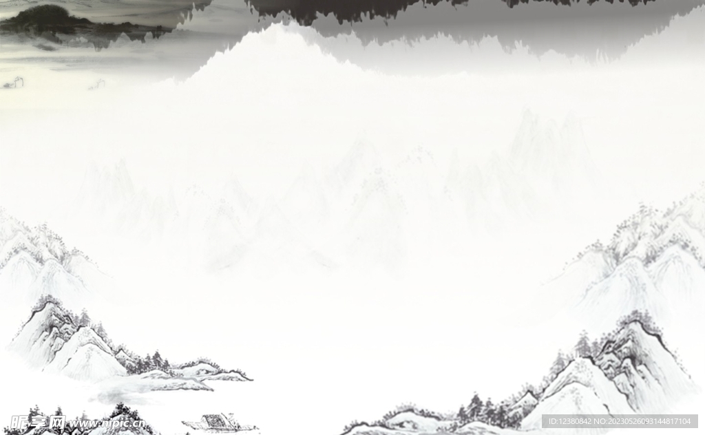 水墨背景