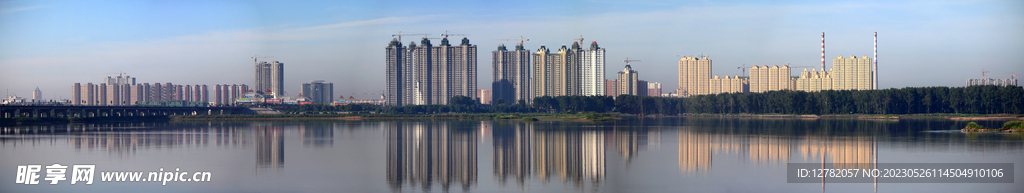 城市江景