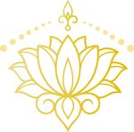 金色连花图案 