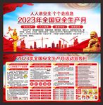 安全生产月宣传栏