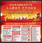 安全生产月展板