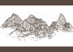 山峰底纹