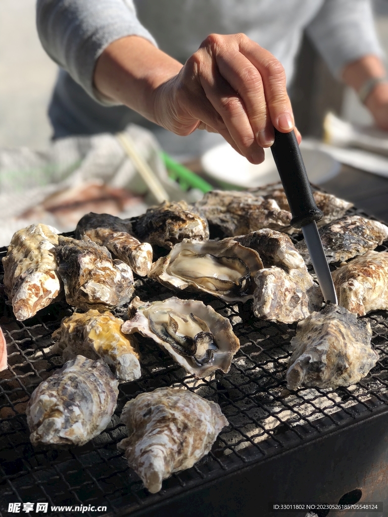 生蚝烧烤