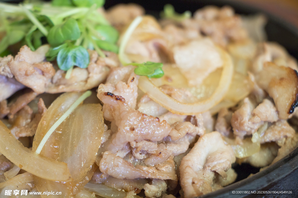 洋葱烤肉