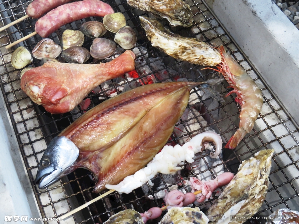烤鱼烤肉