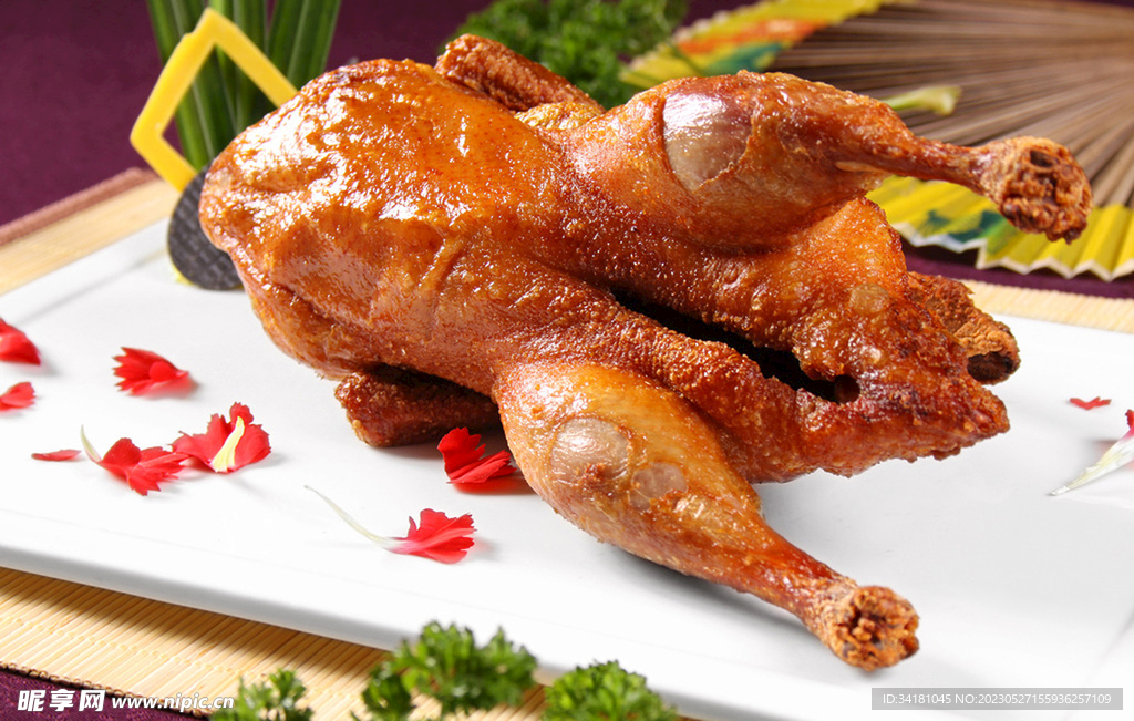 烤鸭美食