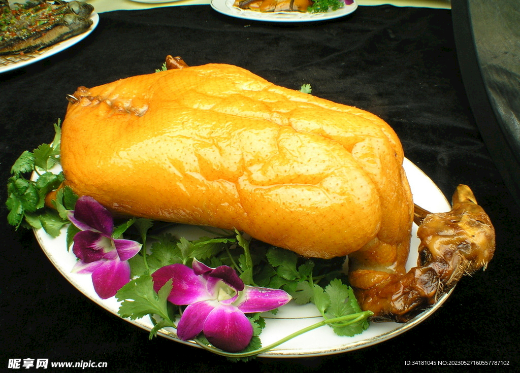 烤鸭美味