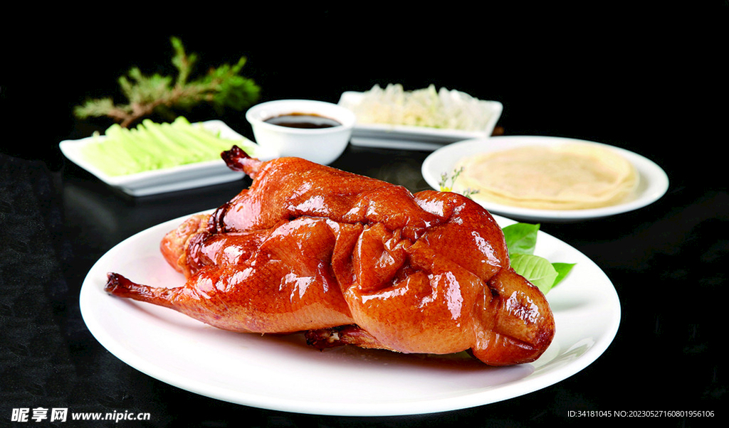 烤鸭食物