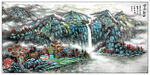 大美秦岭---山水画