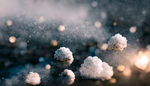 冬天白雪背景
