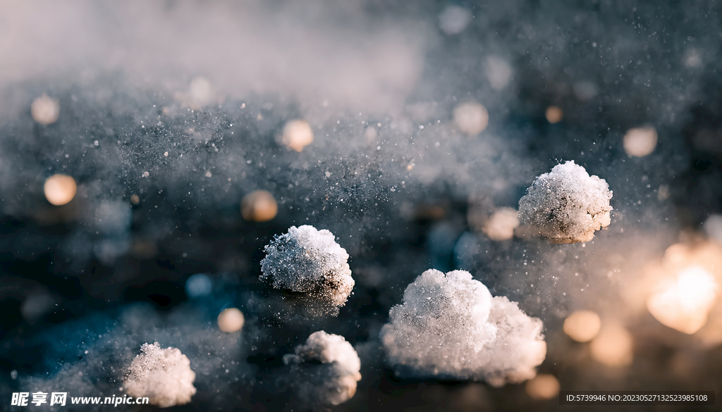 冬天白雪背景