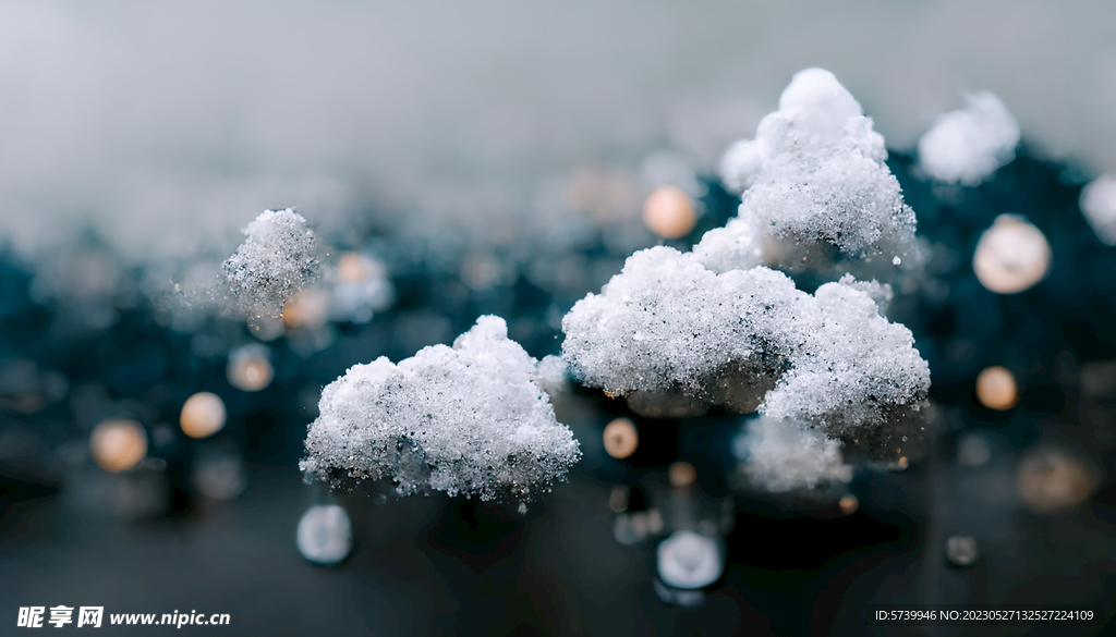 冬天白雪背景