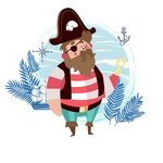 海盗插画 