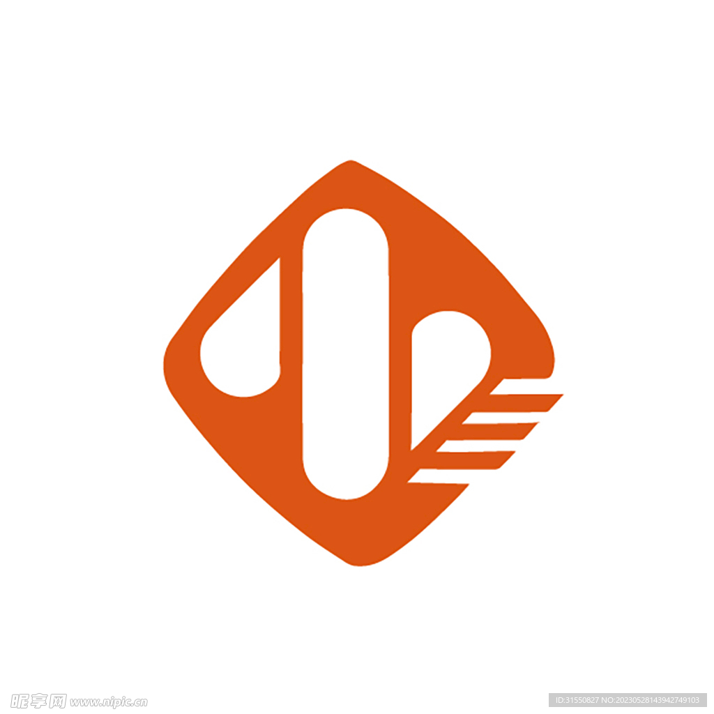 字母N logo