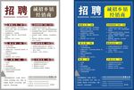 招聘宣传单广告