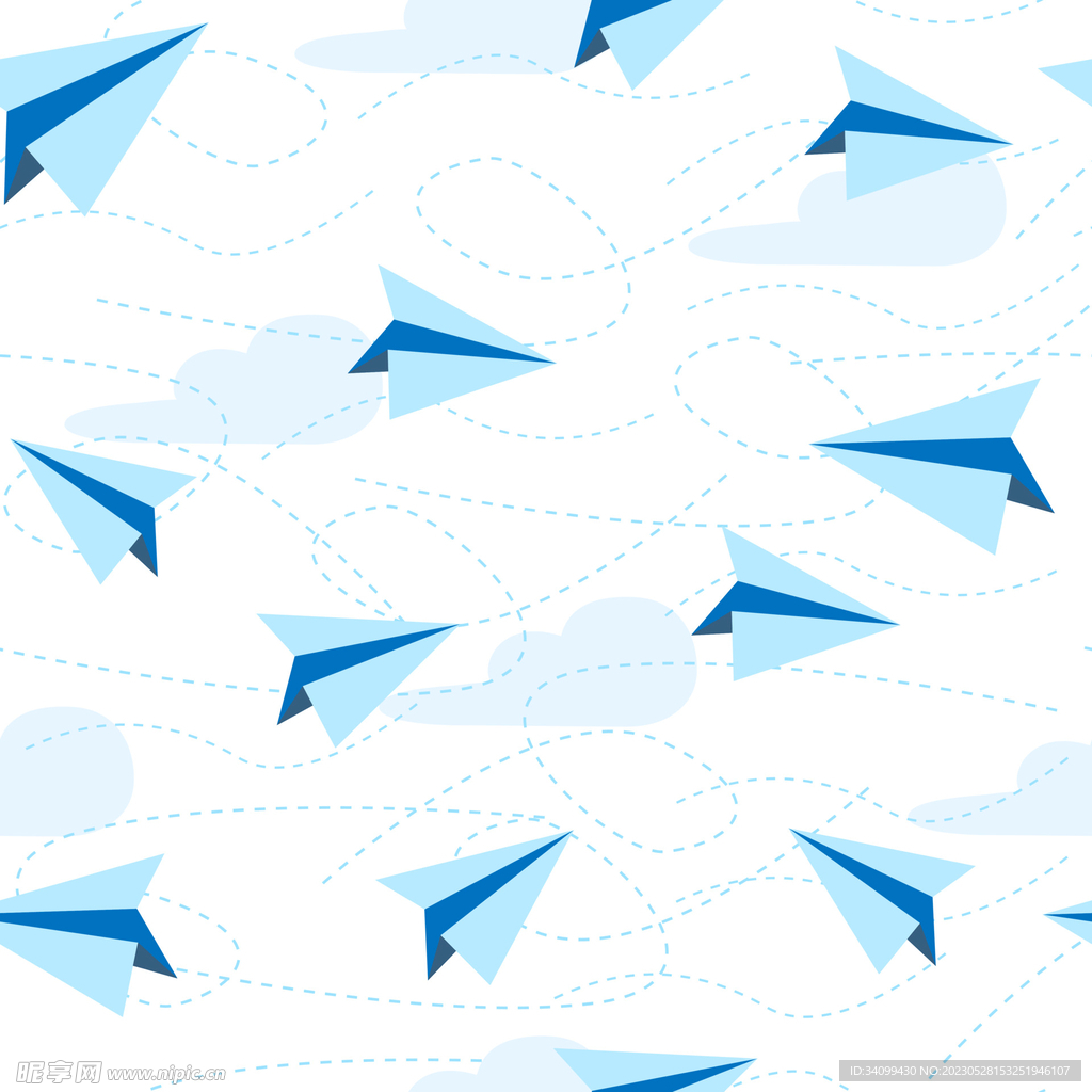 纸飞机图案