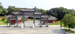 金溪县香樟公园风景  