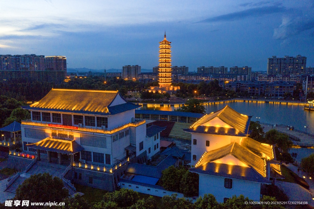 金溪县象山公园 夜色