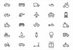交通工具图标