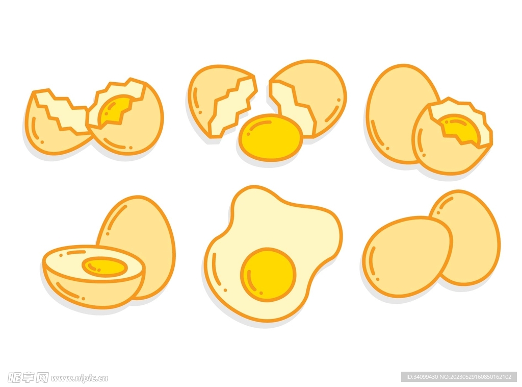 卡通鸡蛋