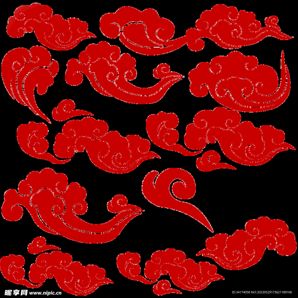 祥云免扣