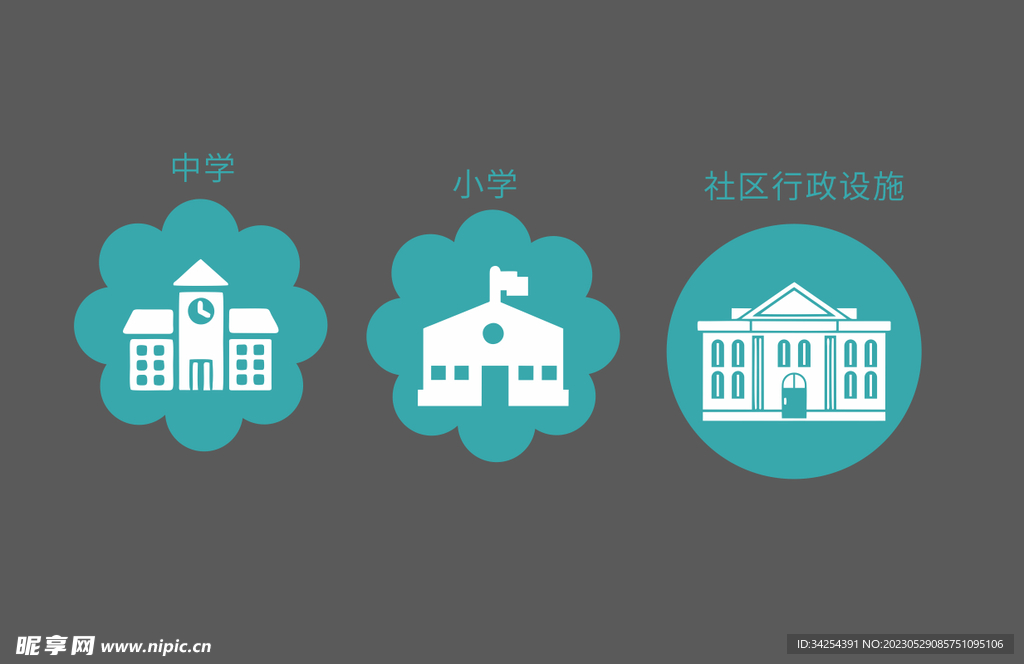 小插画 建筑