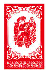布朗族剪纸