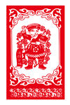 达斡尔族剪纸