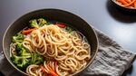 美味面条餐饮菜单汤面摄影图美味