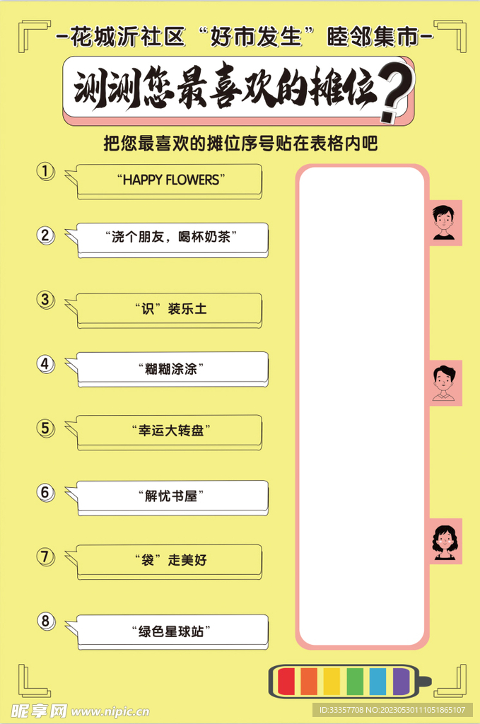 集市评分