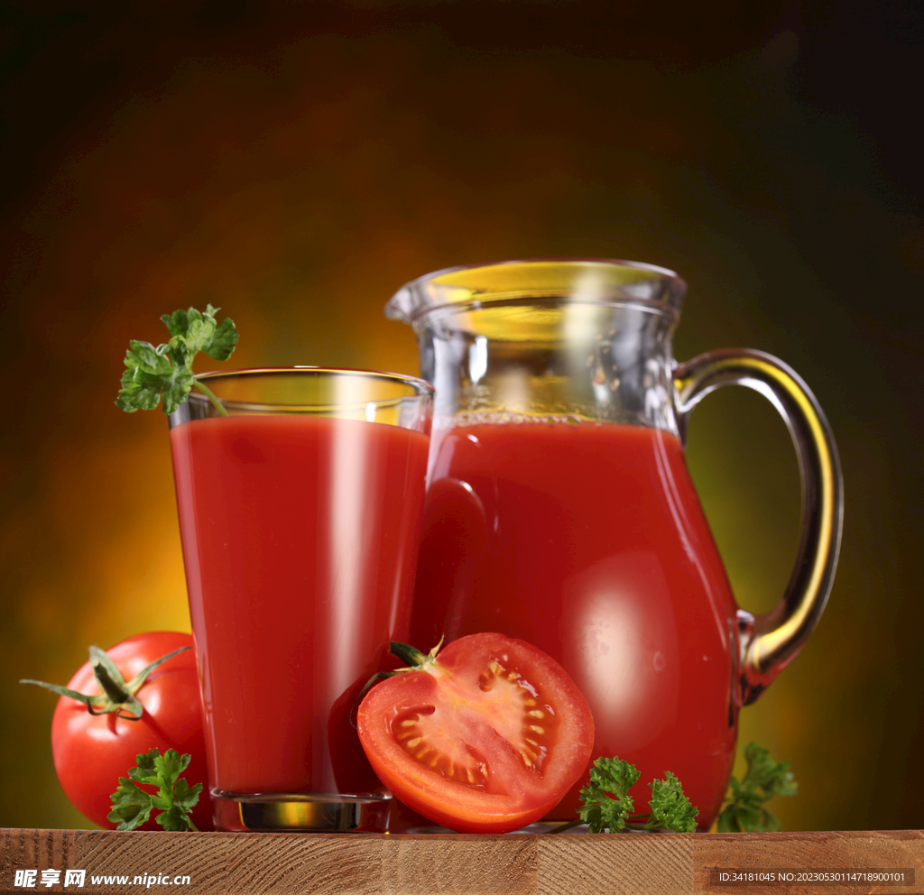 西红柿汁图片素材-编号10078305-图行天下
