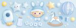 婴幼卡通海报