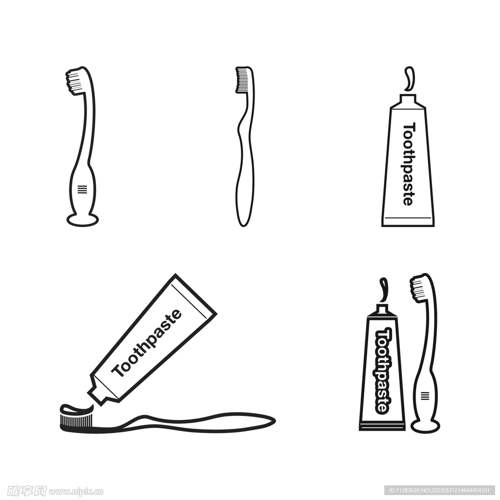 牙刷图标