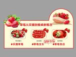草莓季 草莓异形牌