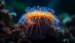 海底海葵生物