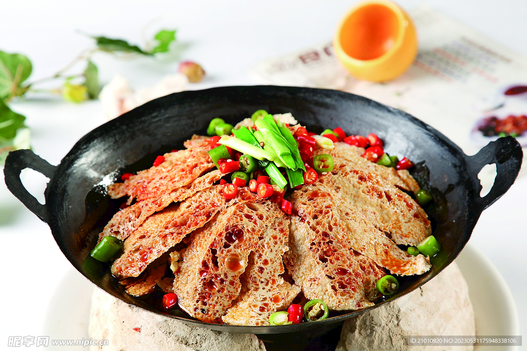 地锅脆豆腐